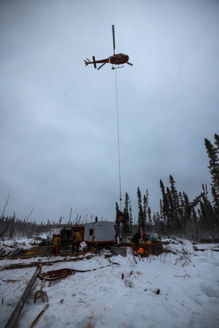 An epic helicopter shot on a jr mine site. this is why i love being a skilled trades content creator