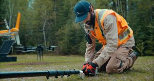 A Pioneer Exploration team member builds a magnetic field sensor to interface with a drone during a mineral prospecting operation. I little bit of Social Media Engagement for Trades
